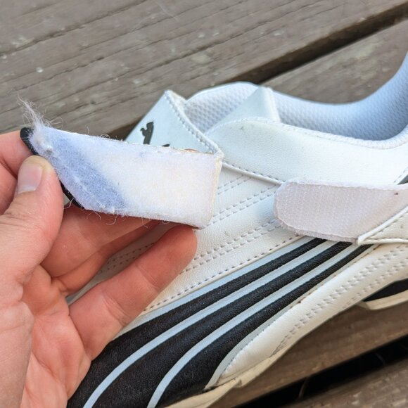 White PUMA Jiyu Slip on Velcro Sneakers shoes Mens US12 EU46 30CM - Picture 9 of 16